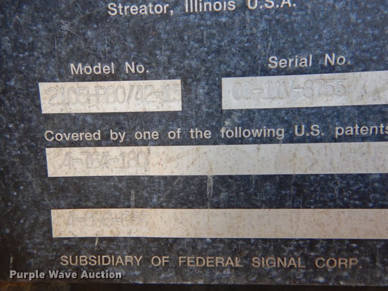 image for item DH5075 2004 Sterling L-Line hydro sewer jetter truck