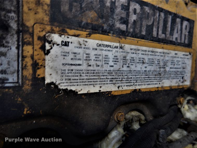 image for item DH5075 2004 Sterling L-Line hydro sewer jetter truck