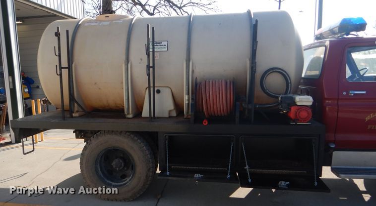 image for item DH6302 1978 Ford F600 tanker fire truck