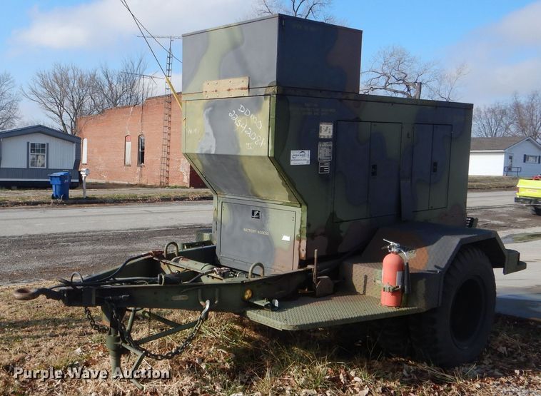 image for item DH6303 US Department of Defense MEP-005AAS generator
