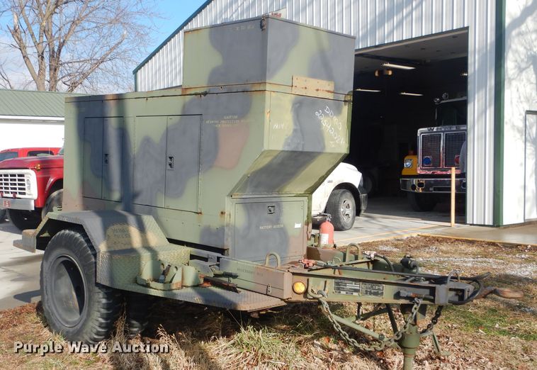 image for item DH6303 US Department of Defense MEP-005AAS generator