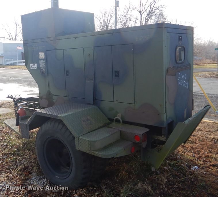 image for item DH6303 US Department of Defense MEP-005AAS generator