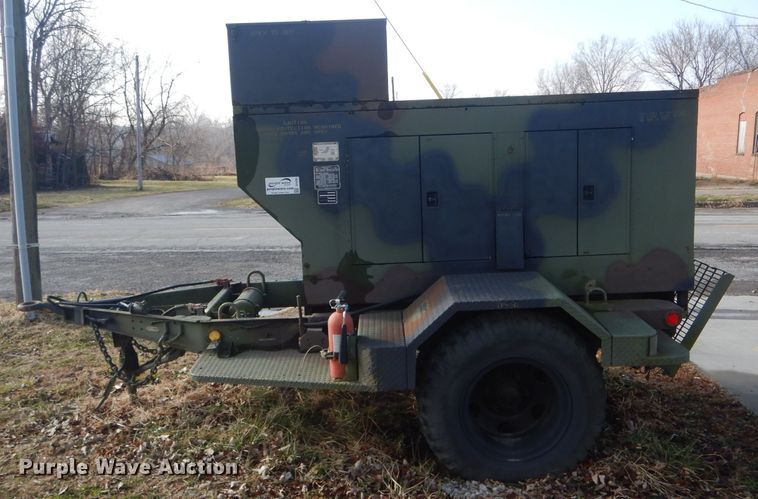 image for item DH6303 US Department of Defense MEP-005AAS generator