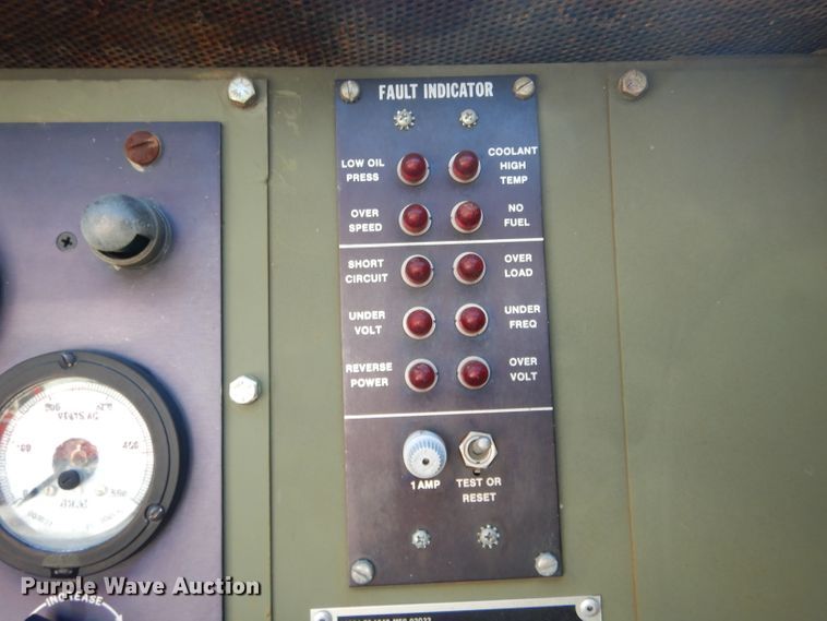 image for item DH6303 US Department of Defense MEP-005AAS generator