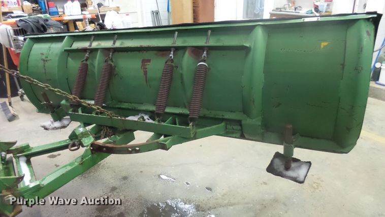 image for item EF9612 Shop built snow plow