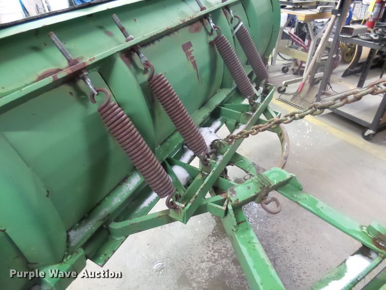 image for item EF9612 Shop built snow plow