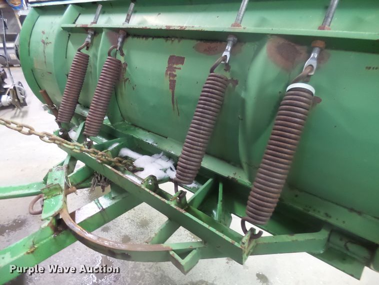 image for item EF9612 Shop built snow plow