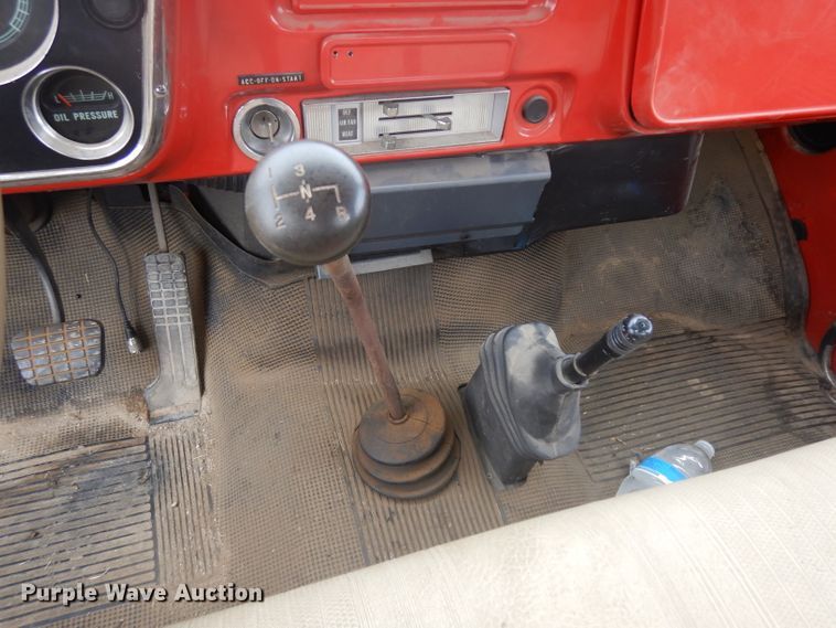 image for item ER9835 1970 Chevrolet C50 pumper fire truck