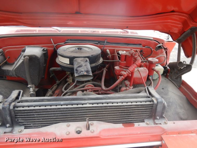 image for item ER9835 1970 Chevrolet C50 pumper fire truck