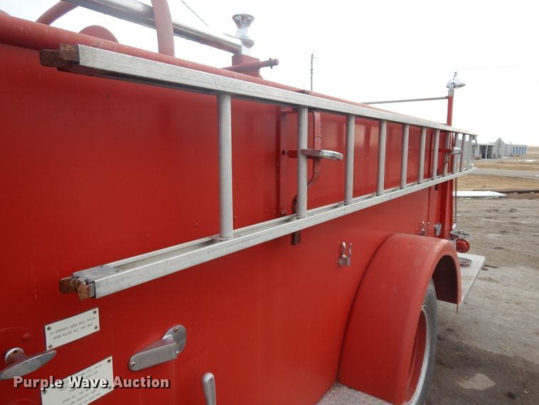 image for item ER9835 1970 Chevrolet C50 pumper fire truck