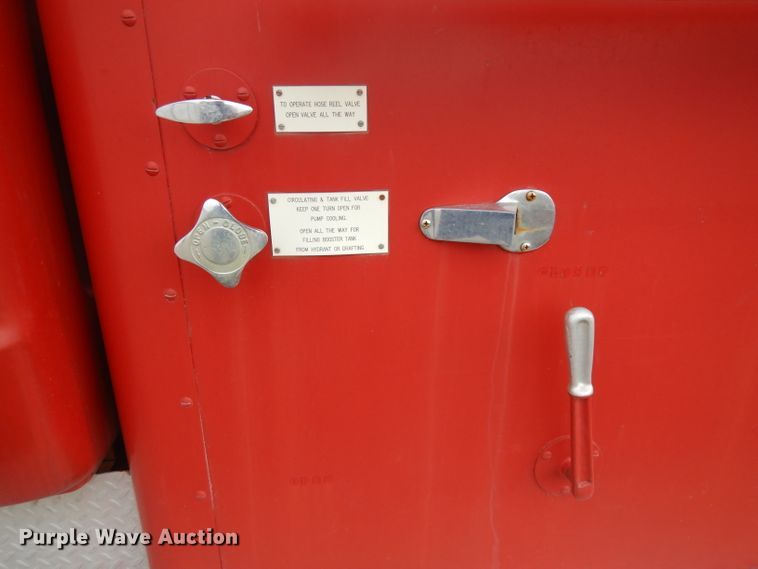 image for item ER9835 1970 Chevrolet C50 pumper fire truck