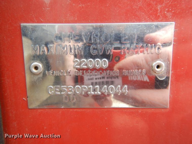 image for item ER9835 1970 Chevrolet C50 pumper fire truck