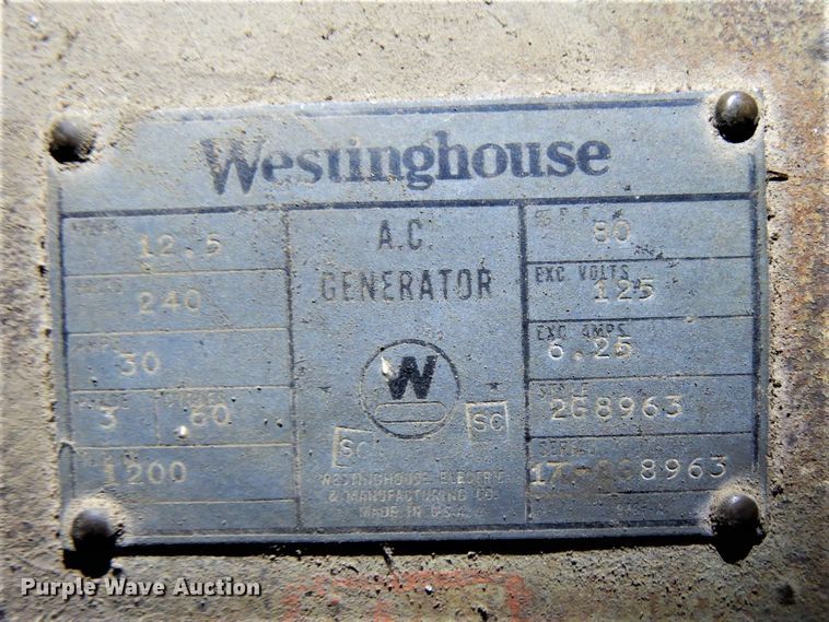 image for item FF9226 Signal Corps PE79-F generator