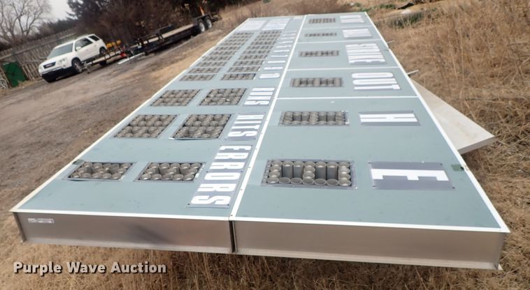 image for item FF9347 Nevco baseball scoreboard