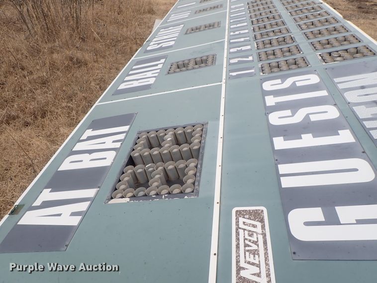 image for item FF9347 Nevco baseball scoreboard