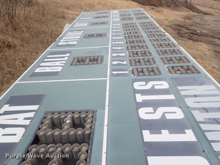 image for item FF9347 Nevco baseball scoreboard