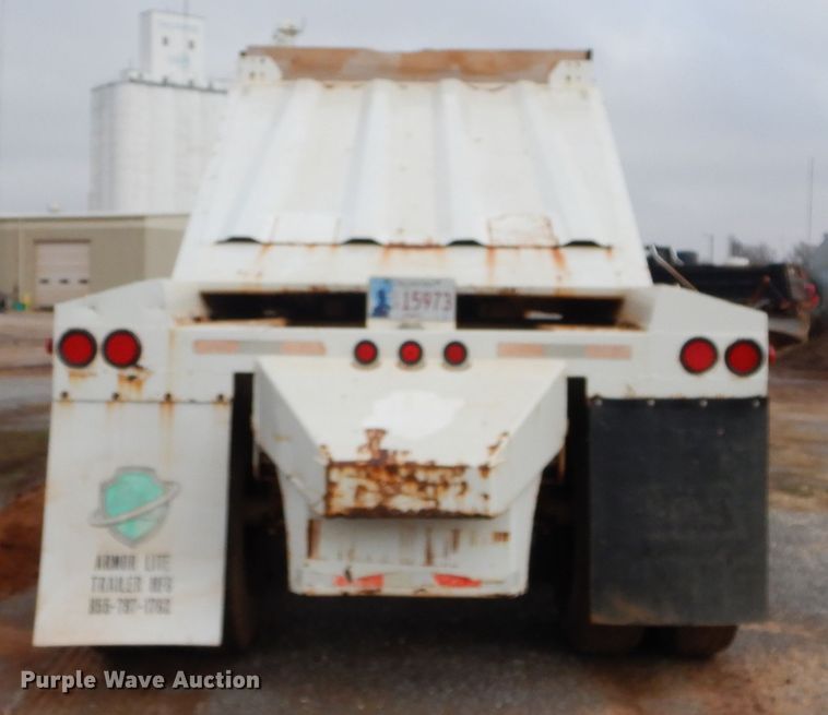image for item GE9051 2014 Armorlite SBD-40 bottom dump trailer