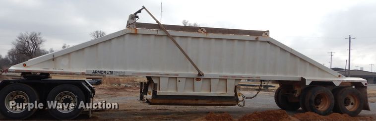 image for item GE9051 2014 Armorlite SBD-40 bottom dump trailer