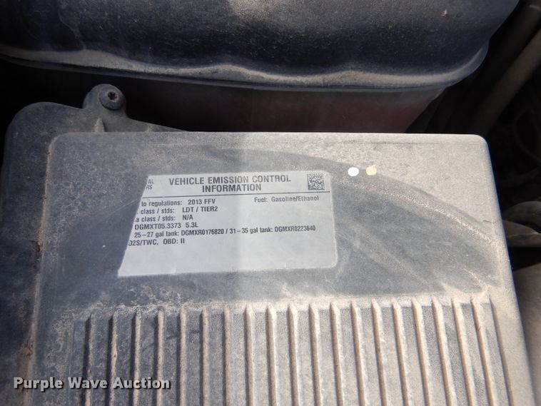 image for item GE9591 2013 Chevrolet Tahoe Police SUV