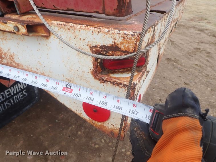 image for item GF9546 1972 Ford 600 dump flatbed truck