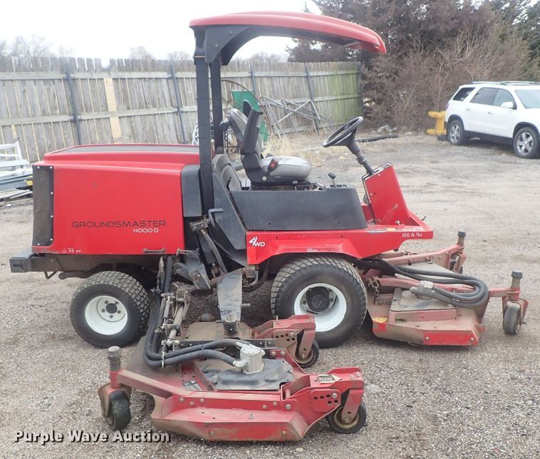 image for item GF9604 Toro Groundsmaster 4000D ZTR lawn mower