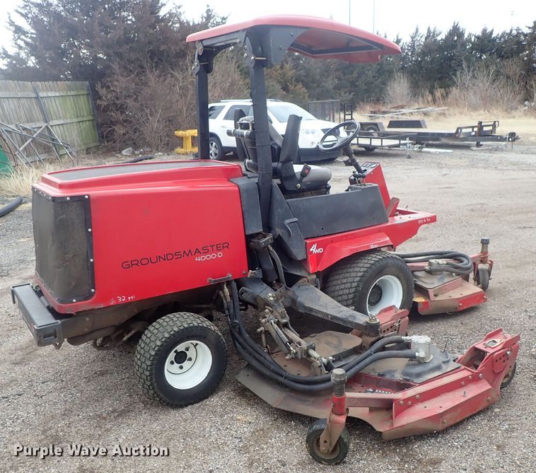 image for item GF9604 Toro Groundsmaster 4000D ZTR lawn mower