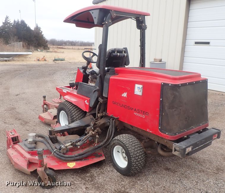 image for item GF9604 Toro Groundsmaster 4000D ZTR lawn mower