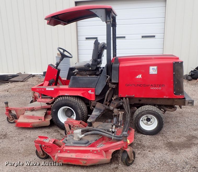 image for item GF9604 Toro Groundsmaster 4000D ZTR lawn mower