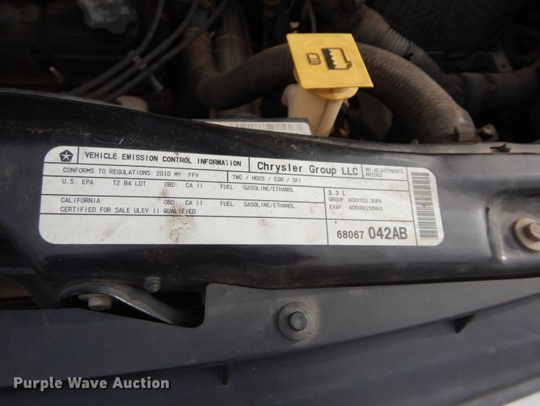 image for item GF9996 2010 Dodge Grand Caravan handicap accessible van