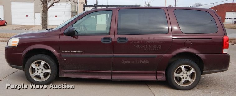 image for item GF9997 2008 Chevrolet Uplander handicap accessible van