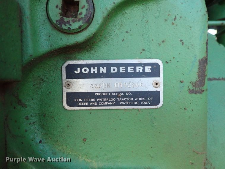 image for item DC3374 John Deere 4640 tractor