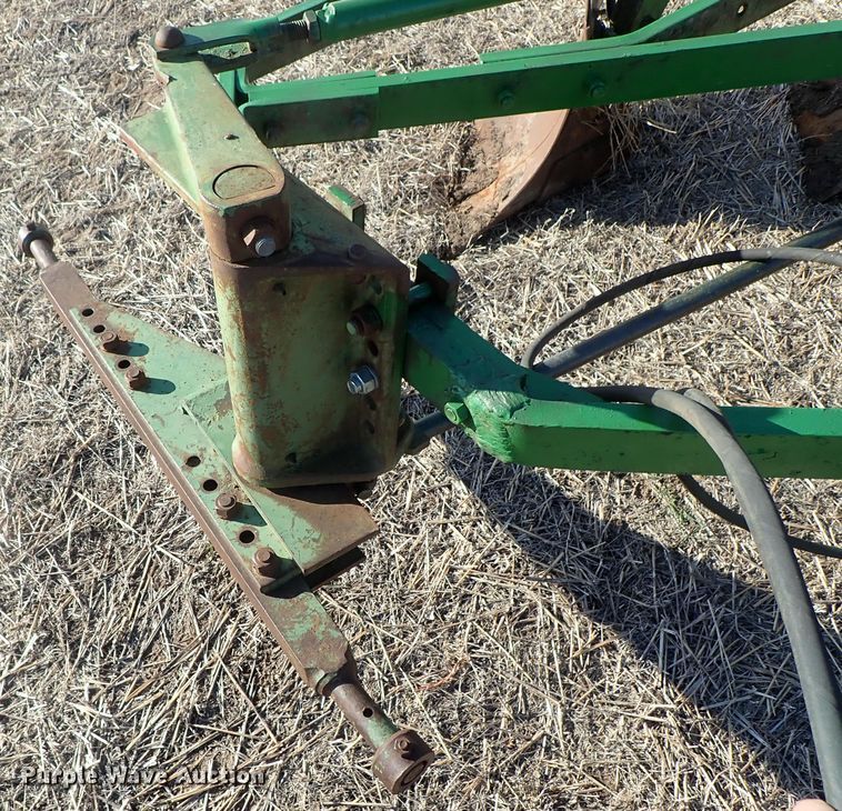 image for item DC3377 John Deere six bottom plow