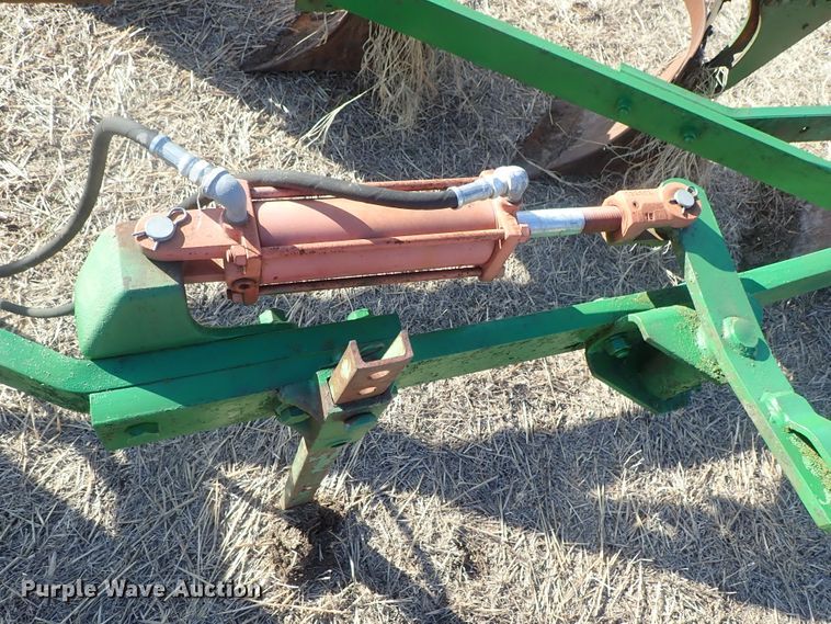 image for item DC3377 John Deere six bottom plow