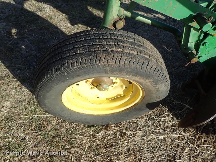 image for item DC3377 John Deere six bottom plow