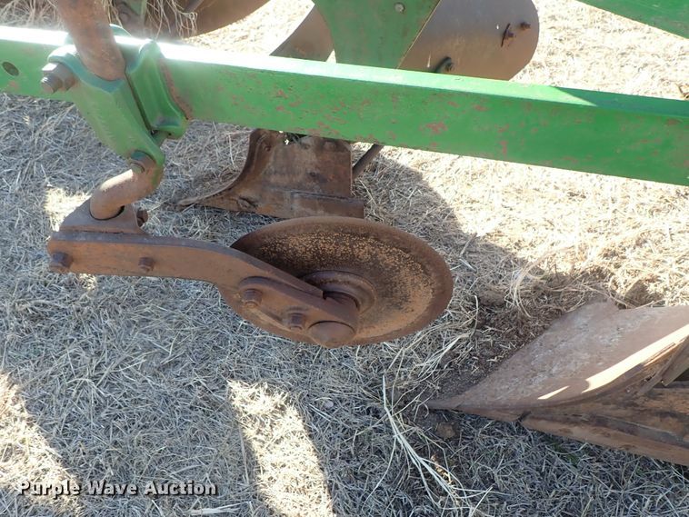 image for item DC3377 John Deere six bottom plow