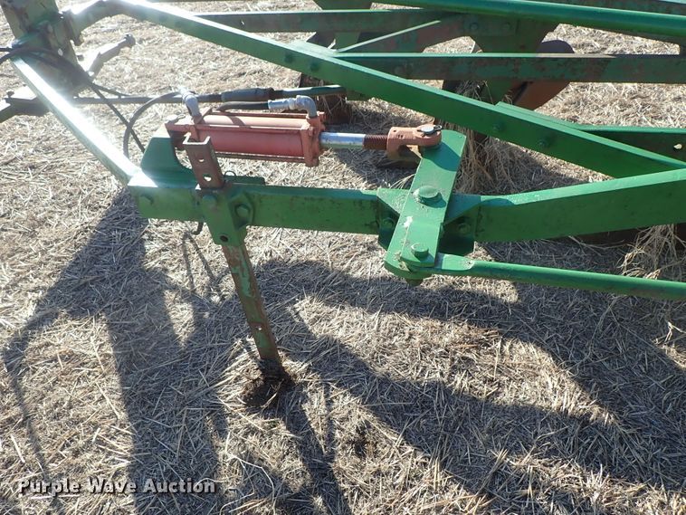 image for item DC3377 John Deere six bottom plow