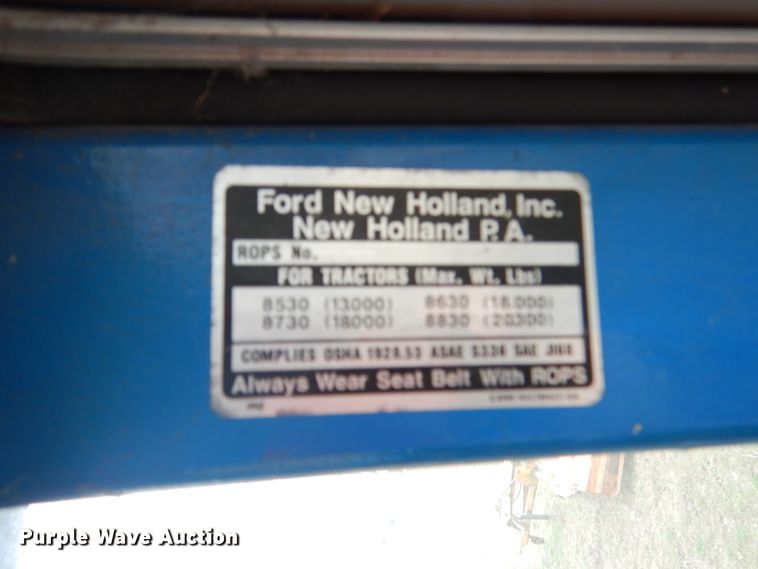 image for item DF2626 1990 Ford 8630 tractor
