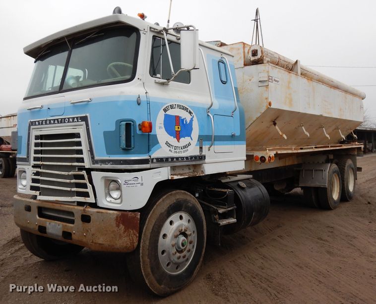 image for item DG6253 1980 International Transtar II seed tender truck