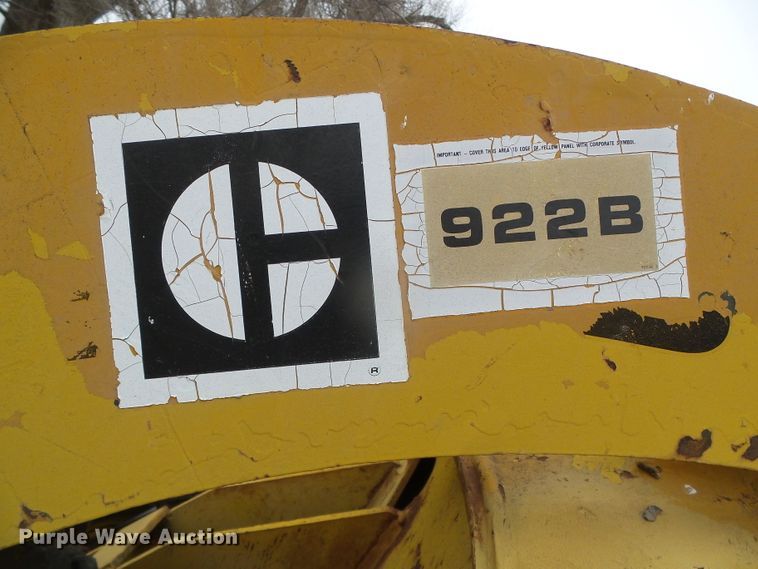 image for item DH4764 Caterpillar 922B wheel loader