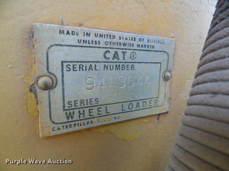 image for item DH4764 Caterpillar 922B wheel loader