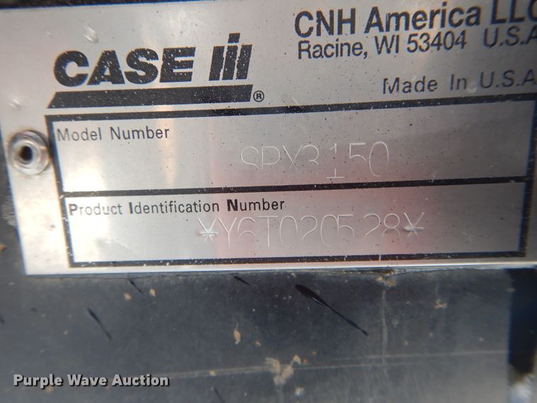 image for item DH6300 2006 Case IH SPX3150 sprayer