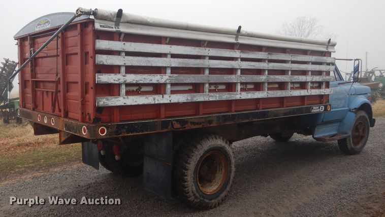 image for item DH6305 1970 Chevrolet C60 grain truck