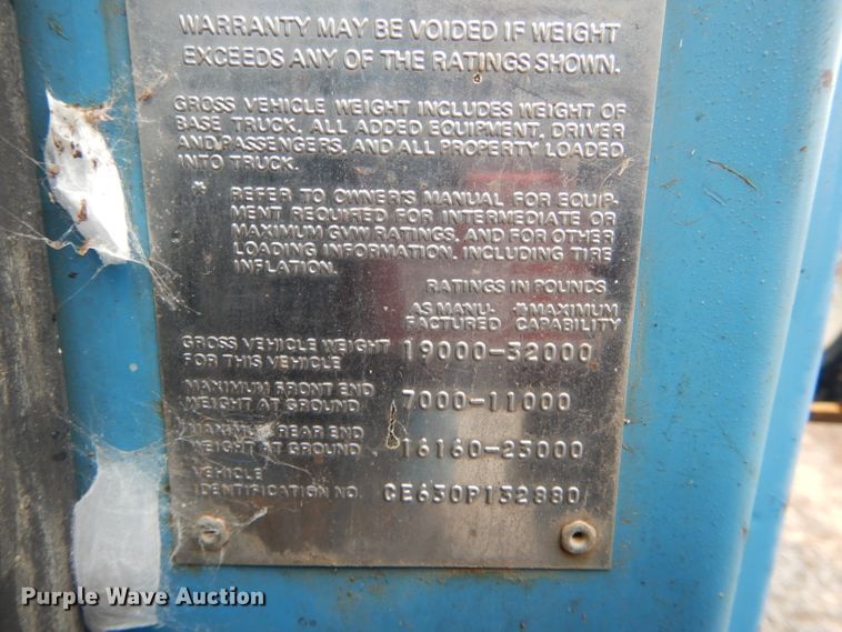 image for item DH6305 1970 Chevrolet C60 grain truck