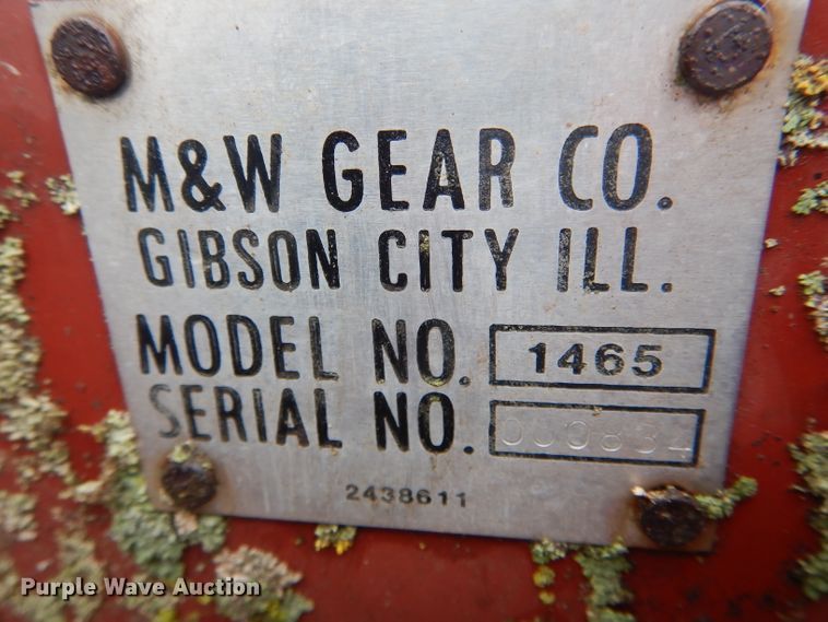 image for item DH6307 M&W 1465 disk ripper