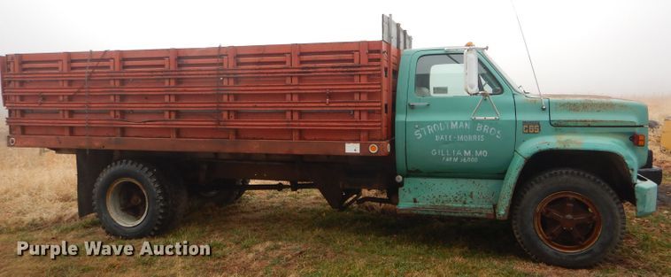 image for item DH6308 1973 Chevrolet C65 grain truck