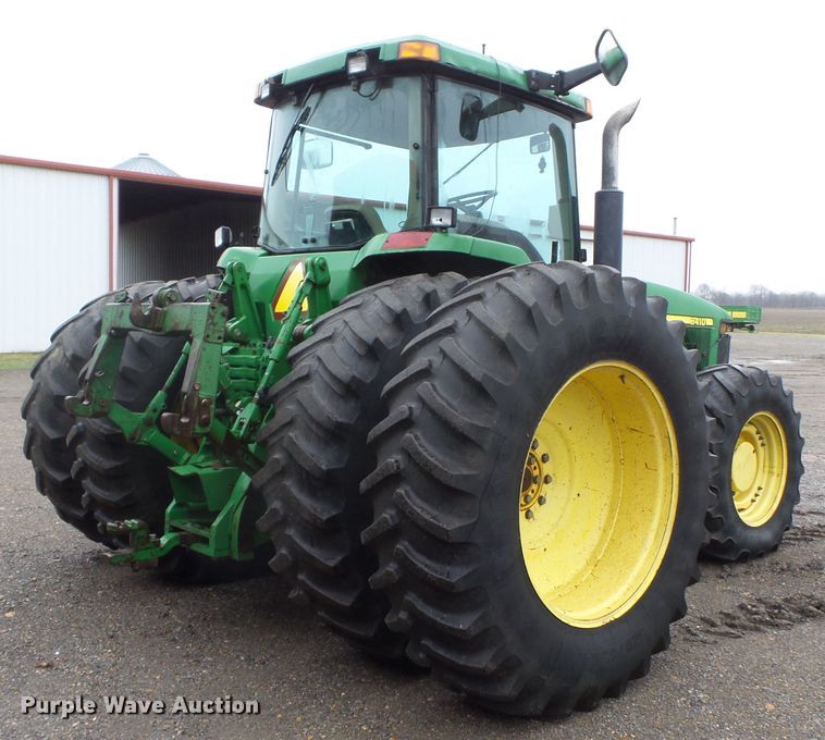 image for item DH7835 2001 John Deere 8410 MFWD tractor