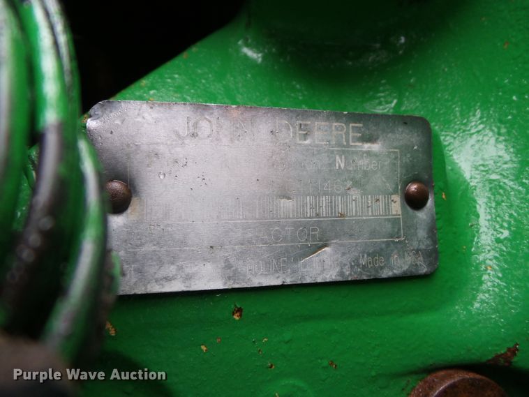 image for item DH7835 2001 John Deere 8410 MFWD tractor