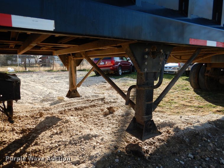 image for item DH8999 2015 Blatz live bottom silage trailer