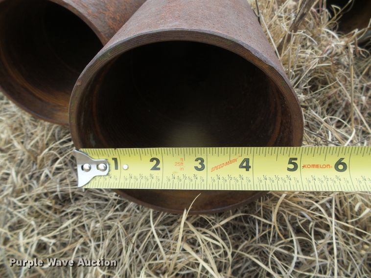 image for item EL9066 (10) joints of 4.5" diameter pipe