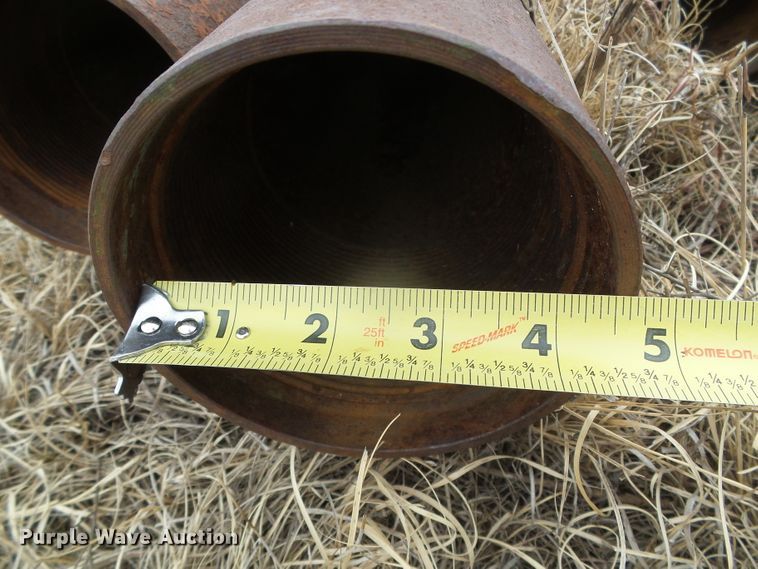 image for item EL9066 (10) joints of 4.5" diameter pipe